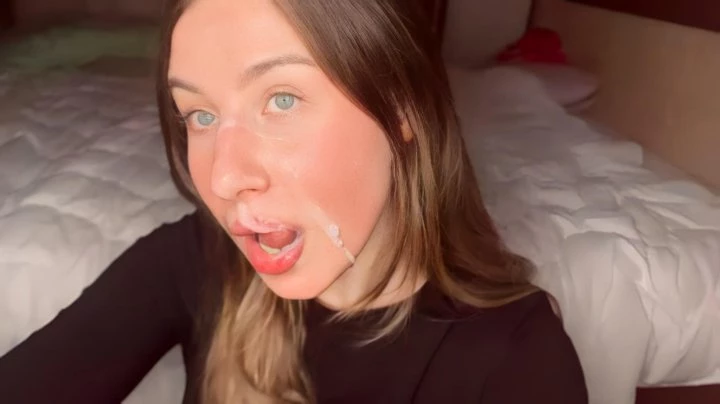 A Chick From A Juicy Selection Had Sex With A Guy And Allowed Him To Cum On A Variety Of Body Parts